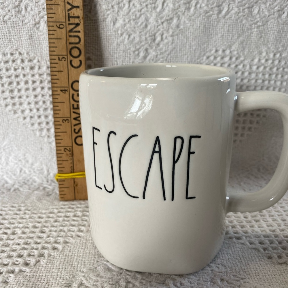 Rae Dunn “Escape” mug